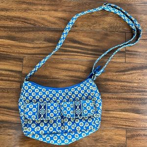 Blue and yellow Vera Bradley purse